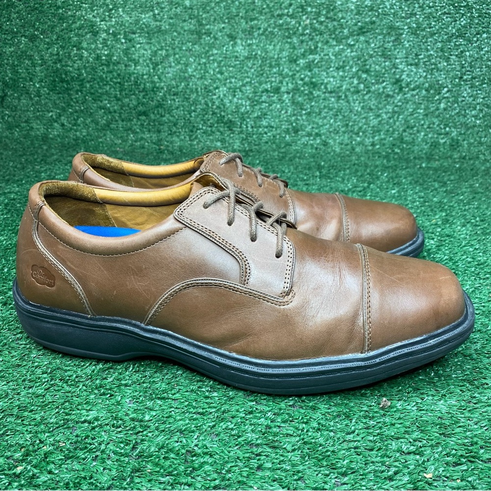 Dr Comfort Diabetic Shoes Leather Men's Size‎ 10 W Wide Model: Captain 8120